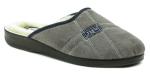 Rogallo 4110-006 šedé pánske zimné papuče EUR 41