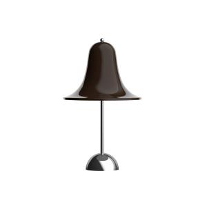 VERPAN stolová LED lampa Pantop, hnedá, výška 30 cm, IP44