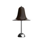 VERPAN stolová lampa Pantop, hnedá, výška 23 cm, kov, E14