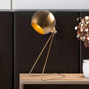 Stolová lampa Mixed, mosadz, kov, výška 45 cm, E14