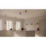 Nuura závesné svietidlo Anoli bodové svetlá, Ø 10 cm, čierne, kovové