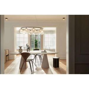 Nuura nástenné svetlo Liila 1, Ø 14 cm, IP44, bronzová/číra