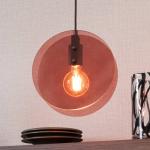 It`s about RoMi závesné svietidlo Toledo, hnedá, Ø 25 cm