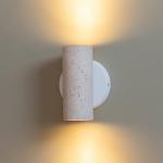 It`s about RoMi Nástenné svetlo Tivoli, biela, zástrčka, 17 cm