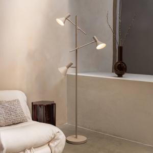 It`s about RoMi stojacia lampa Izmir, piesková farba, 3-pl