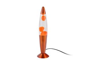 Stolná lampa Funky Rocket Lava Leitmotiv LM2185OR