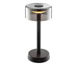 Brilliant - LED stmievateľná nabíjateľná dotyková stolná lampa RAZOR LED/2,5W/5V 2700K IP44 čierna G60255/06