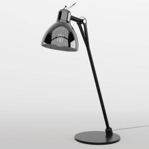 Stolová lampa Rotaliana Luxy T0 Glam, čierna/dymová, 52 cm