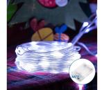 B.V.  - LED Vianočná reťaz 50xLED/3xAA 5,3m studená biela B10303KQ3