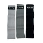 Sportago Hip Band set 3v1 textilných odporových gúm