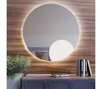 Baltica Design - LED kúpeľňové zrkadlo s podsvietením BRIGHT 15W/230V 4500K pr. 80 cm IP65 Bright No edges 80, neutral