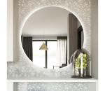 Baltica Design - LED kúpeľňové zrkadlo s podsvietením BRIGHT 15W/230V 6500K priemer 60 cm IP65 Bright No edges 60 cold