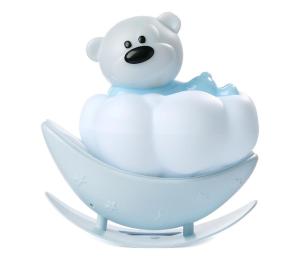 ONLI - LED Nabíjacie detské nočné svetlo NUVOLINA LED/2,5W/5V medveď/modrá 084/LC