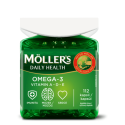 MOLLER´S Möller´s Omega3 daily health rybí olej 112 kapsúl