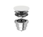 Villeroy & Boch 680800RW - Umývadlová výpusť biela/lesklý chróm 680800RW