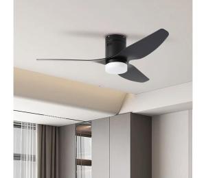 ZE - LED stropný látor PADUA LED/18W/230V Wi-Fi Tuya čierny + diaľkový ovládač ZEV010