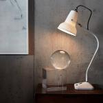 Stolová lampa Anglepoise Original 1227 Mini, biela, keramika