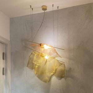 Závesné svietidlo Knikerboker Petite Parachute, bronzová/medená