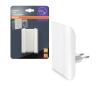 Osram - LED nočné svetlo s čidlom súmraku LUNETTA LED/0,3W/230V 4099854532139