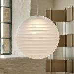 Tom Dixon LED závesné svietidlo Press Sphere, matné, Ø 30 cm