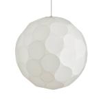 Tom Dixon závesné svietidlo Soft, Ø 60 cm, biela, plast, E27