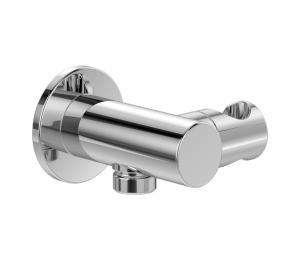 Villeroy & Boch TVC00046200061 - Držiak sprchy s vývodom, lesklý chróm TVC00046200061