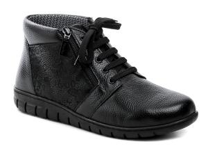 Comfortabel 990683-01 čierne dámske zdravotné topánky šírka K EUR 38