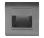 Emithor  - LED Schodiskové svietidlo STEP LIGHT LED/1W/230V antracit