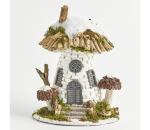 Eurolamp LED Vonkajšia vianočná dekorácia 4xLED/2xAA IP44 domček 600-43995