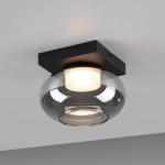 SCHÖNER WOHNEN stropné LED svetlo Sia, dymovo sivá 3 000 K