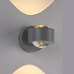 Schöner Wohnen LED nástenné svetlo Chia, strieborná, 3 000 K, smerové