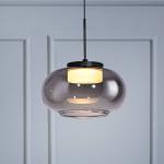 Schöner Wohnen LED závesné svietidlo Sia, 1-pl., dymovo sivá, 3 000 K