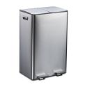 Odpadkový kôš 2x30L RD51208, strieborná
