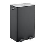 Odpadkový kôš 2x30L RD51208, čierna