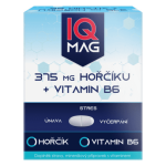 IQ MAQ horčik 375 mg + vitamín B6 šumivé tablety 20 tabliet