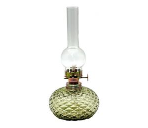 Floriánova huť Petrolejová lampa Eliška 20 cm lesná zelená 110-0270-0000-12-03-000