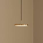 LED závesné svietidlo UMAGE Asteria Micro, leštená mosadz, Ø 15 cm