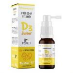 EKOMEDICA SK Prírodný vitamín D3 junior sprej s príchuťou citrónu 30 ml