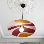 MARKET SET Sonia Laudet závesné svietidlo, Ø 80 cm, ružové