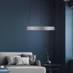 LED závesné svietidlo PURE E-Clipse, kamenné, Ø 50 cm, CCT