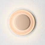 Vibia Top LED nástenné svetlo Ø 17 cm jemne ružové