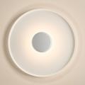 Vibia Top LED nástenné svetlo Ø 60 cm biele
