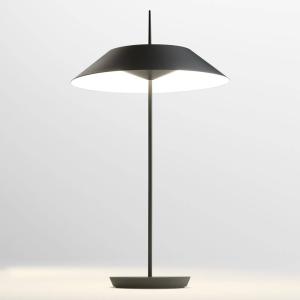 Vibia Mayfair stolová LED lampa, grafitovo sivá