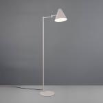 Stojacia lampa Cosima, svetlošedá, výška 126 cm, kov