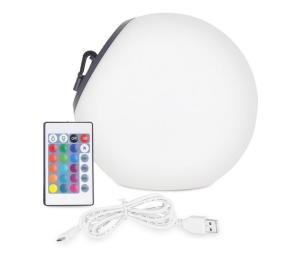 Top Light BALL RGB RC - LED RGB Stmievateľné solárne svietidlo LED/1,2W/3,7V IP44 BALL RGB RC