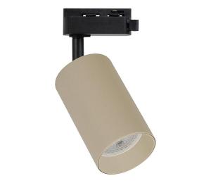 Bodové svietidlo pre jednofázový lištový systém PIPE 1xGU10/10W/230V béžová ML2334