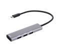 USB-C hub 4 v 1 s Power Delivery 100 W PMH02