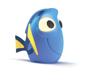 Philips 71768/90/16 - LED Detská lampa DISNEY DORY 1xLED/0,3W/3V 71768/90/16