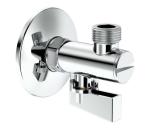 Roca A525168200 - Rohový l AQUA, lesklý chróm A525168200