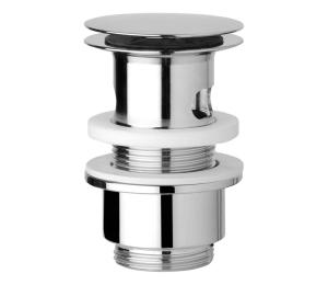 JIKA H3917100040001 - Výpusť do umývadla CLICK-CLACK, priemer 6,3 cm, lesklý chróm H3917100040001